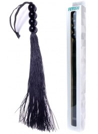 Черная силиконовая плеть - 37 см. - Boys of Toys - купить с доставкой в Самаре