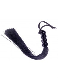 Черная силиконовая плеть - 37 см. - Boys of Toys - купить с доставкой в Самаре