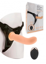 Женский вибрострапон со съемной насадкой и пультом ДУ - Erokay - купить с доставкой в Самаре