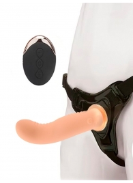 Женский вибрострапон со съемной насадкой и пультом ДУ - Erokay - купить с доставкой в Самаре