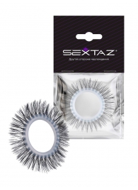 Круглое эрекционное кольцо с длинными «ресничками» - Sextaz - в Самаре купить с доставкой