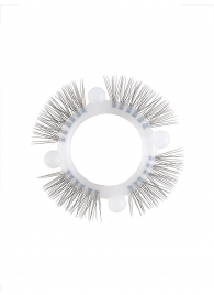 Эластичное кольцо с «ресничками» и 4 шариками - Sextaz - в Самаре купить с доставкой