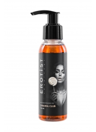 Разогревающее массажное масло Erotist Caramel Club с ароматом пралине - 100 мл. - Erotist Lubricants - купить с доставкой в Самаре