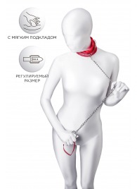 Красный ошейник с подкладкой из меха - ToyFa - купить с доставкой в Самаре