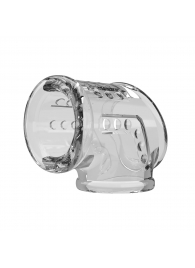 Прозрачная насадка на пенис и мошонку - Baile - в Самаре купить с доставкой