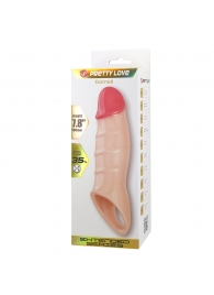 Телесная удлиняющая насадка на пенис Darnel - Baile - в Самаре купить с доставкой