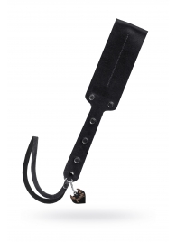 Черный кожаный пэддл - 32 см. - Pecado - купить с доставкой в Самаре