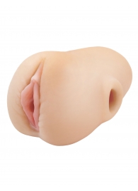 Телесный мастурбатор-вагина Pussy Pounder Squeeze Stroker - Pipedream - в Самаре купить с доставкой