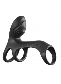 Черная насадка на пенис Ultimate Couples Cage Pro - Pipedream - в Самаре купить с доставкой