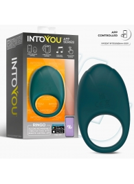 Зеленое интерактивное виброкольцо Ringo - Intoyou - в Самаре купить с доставкой