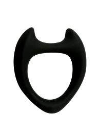 Черное эрекционное кольцо с рожками Wooomy Toro M - Adrien Lastic - в Самаре купить с доставкой