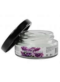 Массажная свеча «Сирень» - 50 мл. - SGAN - купить с доставкой в Самаре