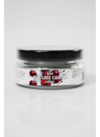 Массажная свеча «Спелая вишня» - 50 мл. - SGAN - купить с доставкой в Самаре