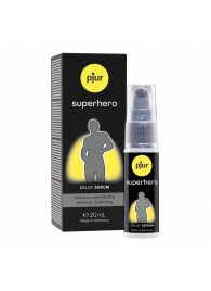 Пролонгатор-сыворотка pjur Superhero Delay Serum - 20 мл. - Pjur - купить с доставкой в Самаре