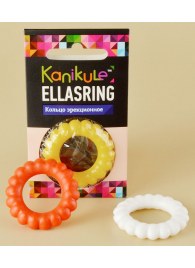Цветное рельефное эрекционное кольцо Ellasring - Sitabella - в Самаре купить с доставкой