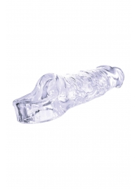 Прозрачная насадка-удлинитель Length Enhancer с подхватом - 16 см. - NMC - в Самаре купить с доставкой