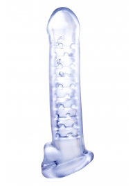 Прозрачная насадка-удлинитель Stretchy Touch - 18 см. - NMC - в Самаре купить с доставкой