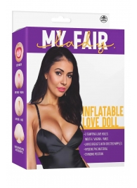 Телесная надувная секс-кукла с 3 любовными отверстиями - NMC - в Самаре купить с доставкой