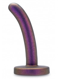 Фиолетовая насадка с гладкой поверхностью Surrender 4.75 Inch Beginner Pegging Dildo - 12 см. - Blush Novelties - купить с доставкой в Самаре