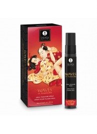 Оральный спрей Waves of Pleasure с ароматом клубники и шампанского - 20 мл. - Shunga - купить с доставкой в Самаре