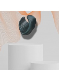 Серый сквозной мастурбатор с вибрацией Manwan Starter - Manwan - в Самаре купить с доставкой