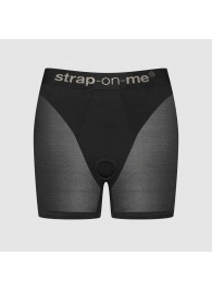 Трусики-шорты для фиксации насадок Strap-on-me Harness Lingerie Halo - size S - Strap-on-me - купить с доставкой в Самаре