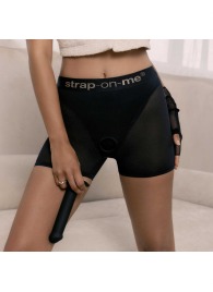 Трусики-шорты для фиксации насадок Strap-on-me Harness Lingerie Halo - size M - Strap-on-me - купить с доставкой в Самаре