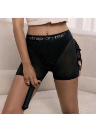 Трусики-шорты для фиксации насадок Strap-on-me Harness Lingerie Halo - size L - Strap-on-me - купить с доставкой в Самаре