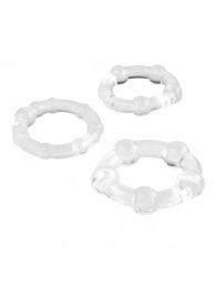 Набор из 3 эрекционных прозрачных колец - Boys of Toys - в Самаре купить с доставкой