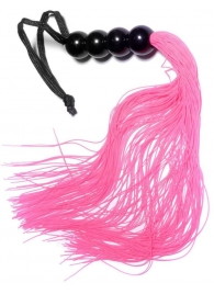 Розовая силиконовая плеть - 35,5 см. - Boys of Toys - купить с доставкой в Самаре