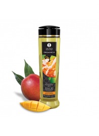 Массажное масло для тела Luscious Mango с ароматом манго - 240 мл. - Shunga - купить с доставкой в Самаре