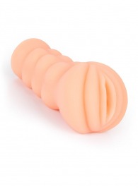 Телесный мастурбатор-вагина с эрекционными кольцами в комплекте - Sexy Girl - в Самаре купить с доставкой