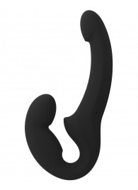 Черный безремневой страпон Share Lite - Fun Factory - купить с доставкой в Самаре