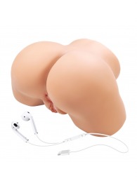 Телесный мастурбатор Olivia с 2 любовными отверстиями - Baile - в Самаре купить с доставкой