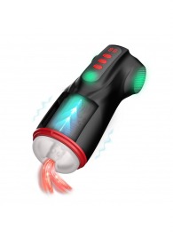 Интерактивный мастурбатор Raven с вакуумом, вибрацией и подсветкой - Shots Media BV - в Самаре купить с доставкой