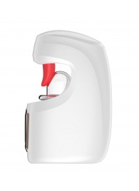 Белый мастурбатор с язычком и возвратно-поступательными движениями - Secwell - в Самаре купить с доставкой