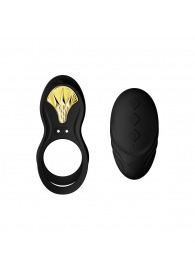 Черное эрекционное виброкольцо Bayek с пультом ДУ - Zalo - в Самаре купить с доставкой