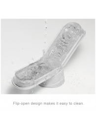 Белый мастурбатор FLIP 0 (ZERO) - Tenga - в Самаре купить с доставкой