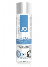 Охлаждающий лубрикант на водной основе JO Personal Lubricant H2O COOLING - 120 мл. - System JO - купить с доставкой в Самаре