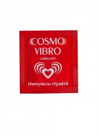 Пробник женского стимулирующего лубриканта на силиконовой основе Cosmo Vibro - 3 гр. - Биоритм - купить с доставкой в Самаре