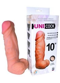 Фаллическая насадка Харнесс UNICOCK 10  - 25 см. - LOVETOY (А-Полимер) - купить с доставкой в Самаре