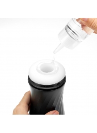 Мастурбатор с регулируемой плотностью обхвата Custom Strength CUP Twist Ripple - Tenga - в Самаре купить с доставкой