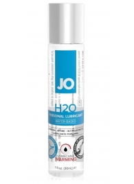Возбуждающий лубрикант на водной основе JO Personal Lubricant H2O Warming - 30 мл. - System JO - купить с доставкой в Самаре
