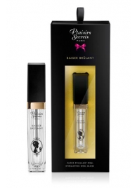 Стимулирующий блеск для губ Baiser Brulant Gloss Plaisirs Secrets - 7 мл. - Plaisir Secret - купить с доставкой в Самаре
