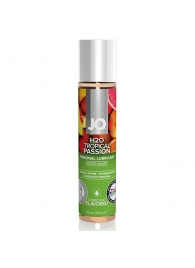 Смазка с ароматом тропических фруктов JO Flavored Tropical Passion - 30 мл. - System JO - купить с доставкой в Самаре