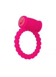 Розовое виброкольцо на пенис A-toys из силикона - A-toys - в Самаре купить с доставкой
