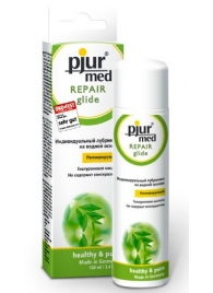 Регенирирующий лубрикант с гиалуроновой кислотой pjur MED Repair glide - 100 мл. - Pjur - купить с доставкой в Самаре