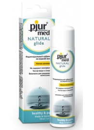 Нейтральный лубрикант на водной основе pjur MED Natural glide - 100 мл. - Pjur - купить с доставкой в Самаре