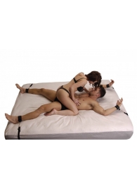 Бондаж для фиксации на кровати Frisky Bedroom Restraint Kit - XR Brands - купить с доставкой в Самаре