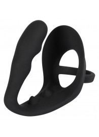 Эрекционное кольцо с подхватом мошонки и анальным отростком для воздействия на простату - Orion - в Самаре купить с доставкой